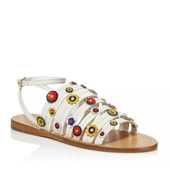 Tory Burch Shoes - Tory Burch Women's Marguerite Floral Strappy Sandals | Size 6